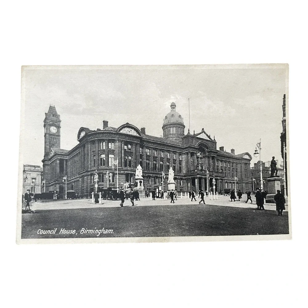 Vintage Postcard Council House Birmingham UK C. G. Lambson Early 1900s